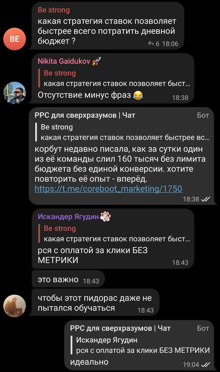 Картинка телеграм-канала @ppc_bigbrain